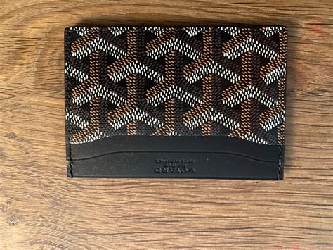 goyard st sulpice credit card holder wallet|Goyard card holder price.